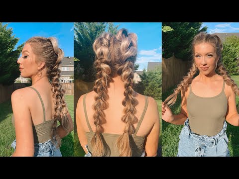 HOW TO DO: BUBBLE BRAIDS! SIMPLE & EASY HAIR TUTORIAL