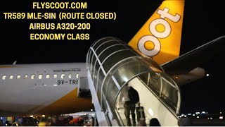FLY SCOOT TR589 MALÉ MLE MALDIVES ✈ SINGAPORE SIN (AIRBUS A320-200 ECONOMY CLASS) FLIGHT REPORT #22