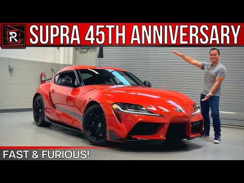 The 2024 Toyota GR Supra 3.0 45th Anniversary Is An Homage To The Fast & Furious