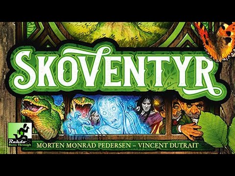 Skoventyr - a gorgeous solo game from the king of solo variants!