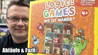 Logic Games - Wo ist Wanda (Haba) - Solospiel bzw. Logikspiel ab 4 Jahren