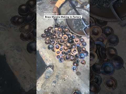 Brass Majira Making In Factory #ytshortsindia #youtubeshortsindia #music #indianmusic #hinduism
