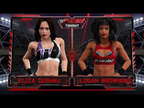WWE 2K17  The Best of 2016 Tournament Eliza Dushku Vs Logan Browning