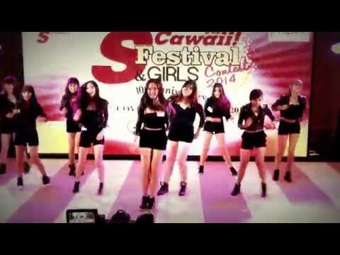 "Stephanos" cover "Into The New World+Genie" (SNSD) @ audition "S-Cawaii! JK Cover Dance 2014"