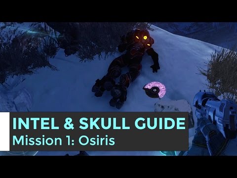 Halo 5 - Intel and Skull Locations - Mission 1: Osiris