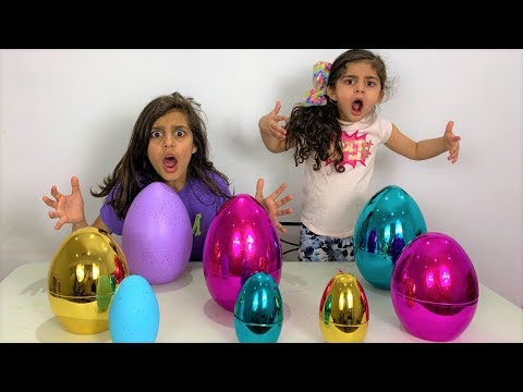 Don't Choose the Wrong GIANT Mystery Egg SLIME Challenge!!
