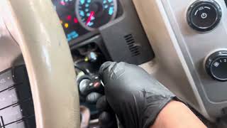 Ford Escape Ignition Lock Cylinder Replacement ||Ignition Switch|| Ignition Cylinder Housing