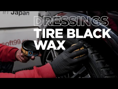 Воск для шин Soft99 Tire Black Wax 170г - фото 1 - id-p2093045233