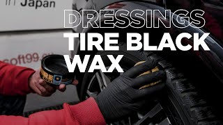 Soft99 Tire Black Wax vosk na pneumatiky  (170 g)