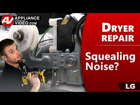 Dryer making  Squealing, Grinding Noises - Factory Technician Fix