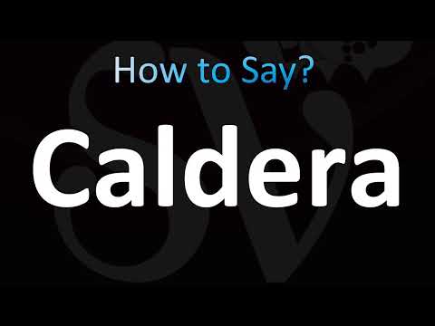How to Pronounce Caldera (CORRECTLY!)