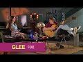 GLEE | FOX Lounge: Melissa Benoist and Blake.
