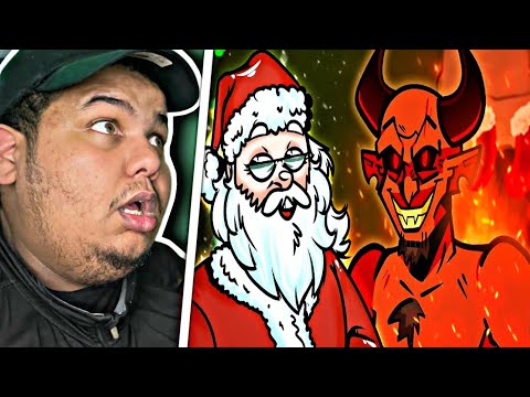 Santa vs Satan - RAP BATTLE! - ft. Chase Beck (REACTION)