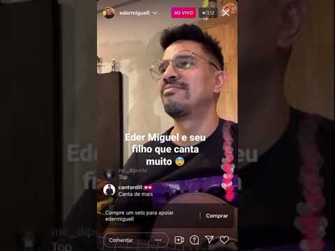 Eder Miguel e seu filho que canta muito #pagode #top #cortes