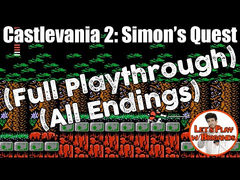 Let's Play Castlevania 2: Simon's Quest (Full Playthrough All Endings)