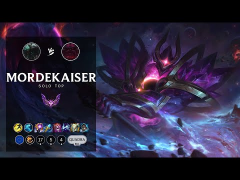 Mordekaiser Top vs Ornn - EUW Master Patch 12.7