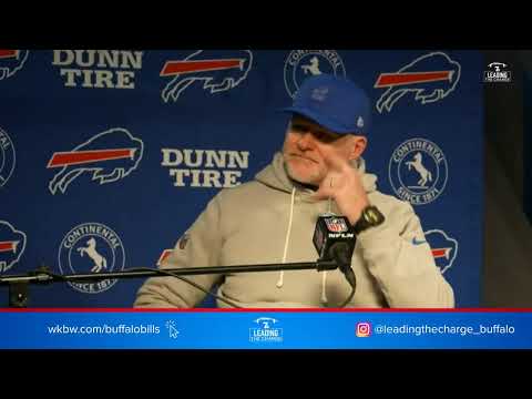 Buffalo Bills postgame press conference