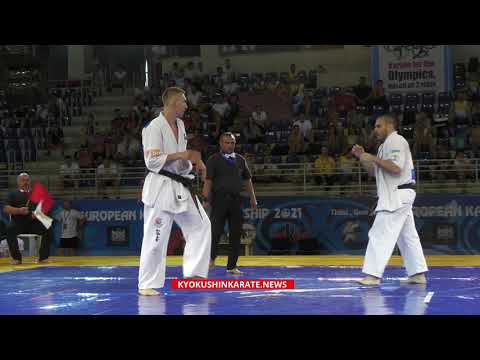 WKO EC 2021. 1/2 -95 Edgard Sečinski (Lithuania, aka) - Ihor Kotliarevskyi (Ukraine)