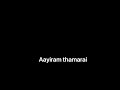 Aayiram Thamarai Mottukale Vaigai