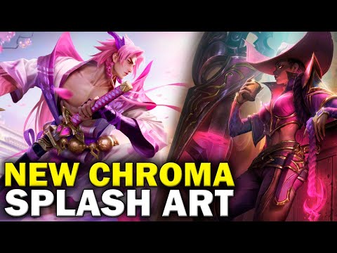 NEW Splash Art for Chromas - League of Legends