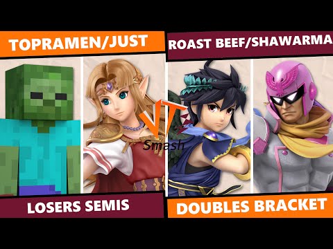 VT Apr Monthly: Losers Semis - TopRamen/Just Vs Roast Beef/Shawarma SSBU Doubles