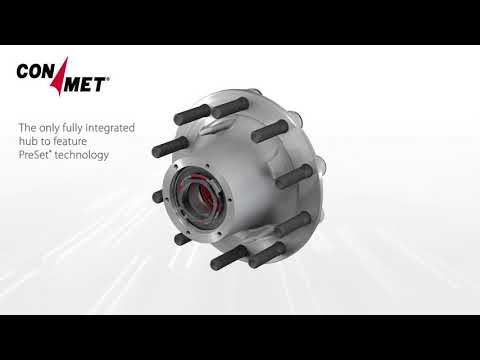 ConMet® PreSet Plus® Trailer Hub Assemblies