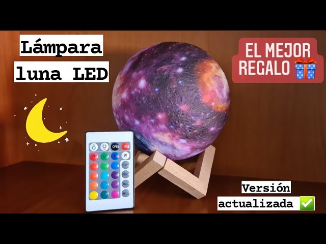 Vídeo relacionado con Lampara De Luna Personalizada Foto Y Texto 3D Usb Recargable 16 Colores Control Remoto Y Táctil Controlar Personalizado Luz De Noche Creativa Romántica (Diámetro 15cm)