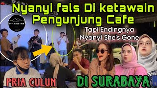 Download lagu Di Tertawakan Pengunjung Cafe | Nyanyi Suara Fals | Ternyata Suaranya Melengking Tinggi ‼️ mp3