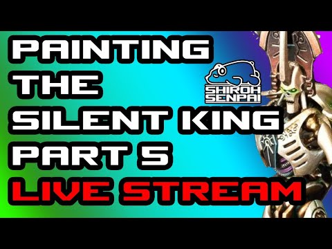 Painting Szarekh, The Silent King from Warhammer 40k. Custom Color Palette Part 5