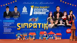 Download lagu LIVE SIMPATIK MUSIC |  DIES NATALIS KE-1 UNIVERSITAS SUNAN GRESIK - 15 JULI 2026 mp3