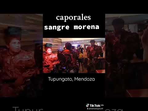Primer presentación de nuestros trajes Caporales Sangre Morena... Tupungato, Mendoza 