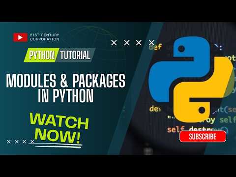 L25 Python Modules Part 1 Python For Beginners