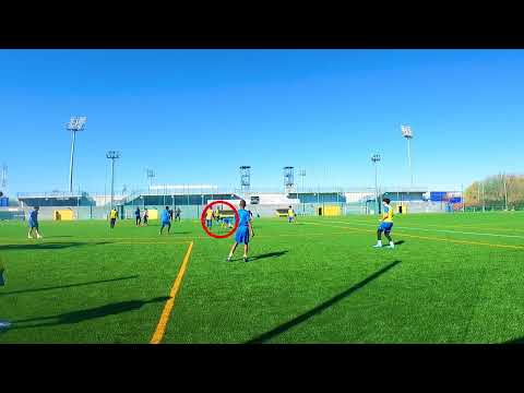 Anousone Xaypanya Training in (AD Alcorcon, Spain)