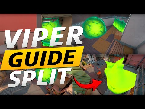 The ONLY Viper Split Guide You’ll Need in 2025 – Pro Lineups & Tactics | Valorant