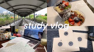 study vlog 🌷| sec sch life, shooting, studying, fun with friends