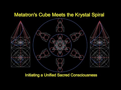 Metatron's Cube Meets the Krystal Spiral:  Initiating a Unified Sacred Consciousness