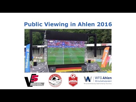 Public Viewing Wersestadion 2016