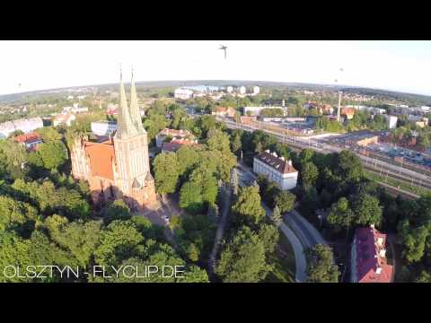 Olsztyn z lotu ptaka - Birdview Quadroco