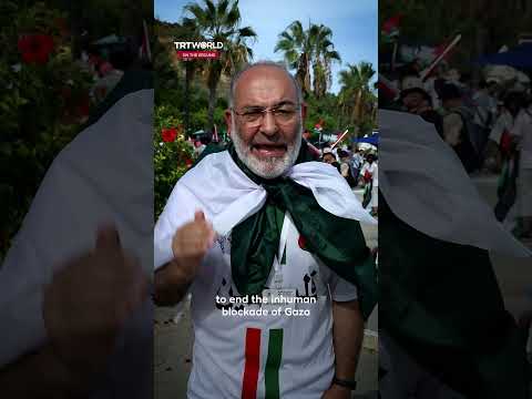 Pakistan’s Senator Mushtaq joins Global Flotilla to break Gaza siege