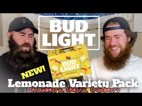 Bud Light Lemonade Variety Pack Review - 3 New Flavors!
