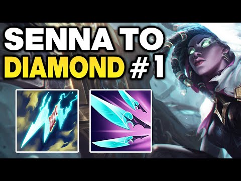How to Play Senna ADC in Low Elo - Senna Unranked to Diamond #1 | League of Legends