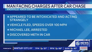 Knoxville man accused of leading deputies 28-minute pursuit, hitting patrol cars