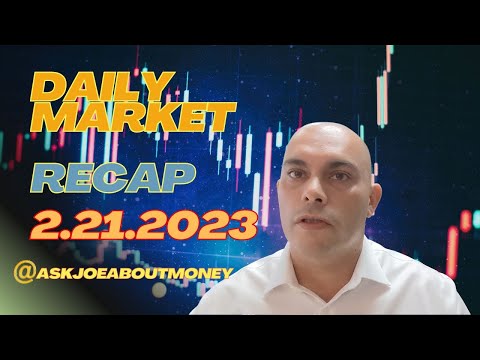 📈Daily Stock Market Today Recap: ➡️ February 21st, 2023 | Manage Your Risk with Joe Greco