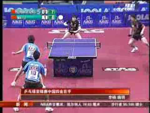 Video Clip on Mixed Doubles Final (Ma Long/Li Xiaoxia vs Zhang Jike/Ding Ning)