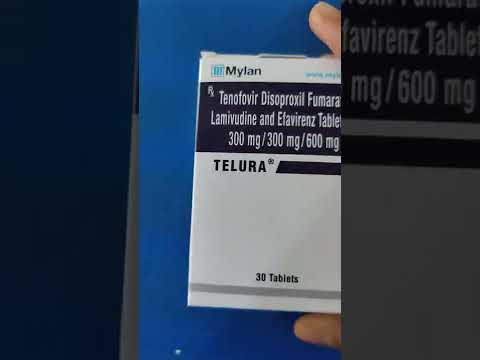 Tenofovir disoproxil fumarate lamivudine efavirenz tablets, ...