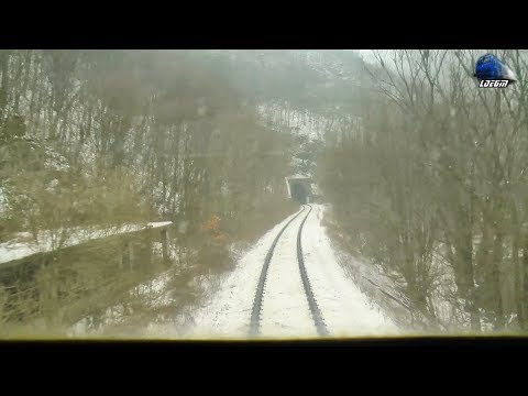 Cabview EGM621 Führerstandsmitfahrt - Iarna in Muntii Apuseni/Winter in Apuseni Mountains