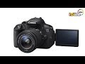 Цифровой фотоаппарат CANON EOS 700D 18-135 STM lens kit 8596B038 - відео