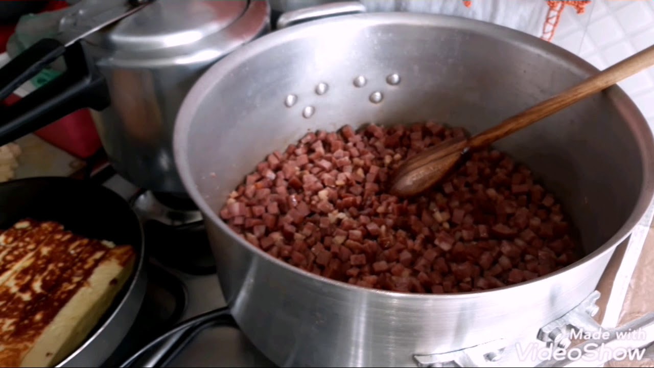 Baião de dois para 15 pessoas