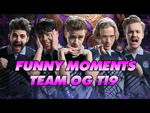 FUNNY MOMMENT | TEAM OG TI9
