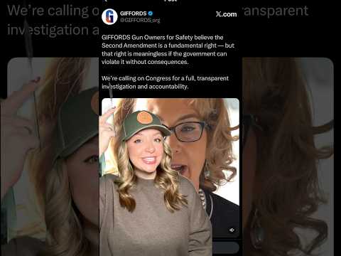 Giffords Says WHAT?!? Its All About Their Narrative￼ #shortsfeed #2ndamendment #shortsvideo #shorts Thumbnail